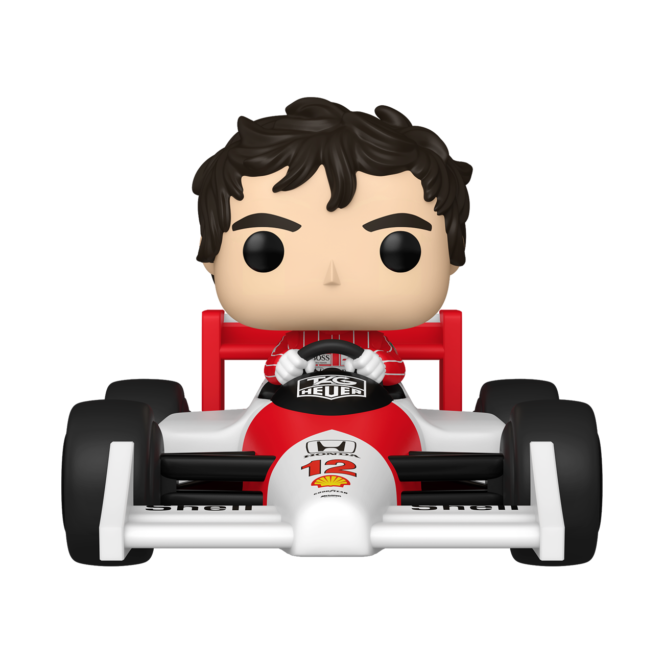 AYRTON SENNA WITH MCLAREN MP4/4 (AYRTON SENNA)