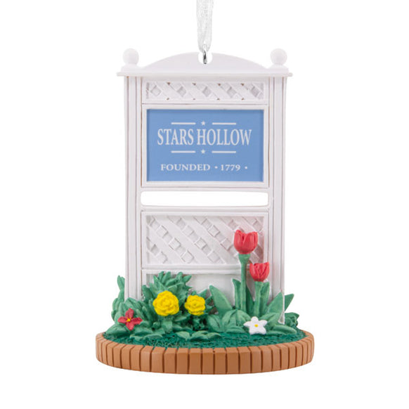 GILMORE GIRLS STARS HOLLOW SIGN HALLMARK ORNAMENT (GILMORE GIRLS)