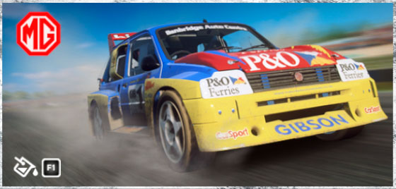 MG Metro 6R4 Rallycross