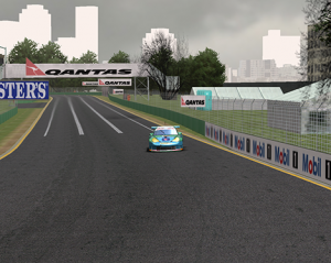 B194 shakedown at Albert Park, perfect braking