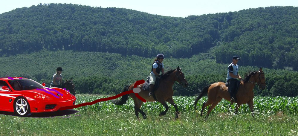 Pony Express Delivers Ferrari
