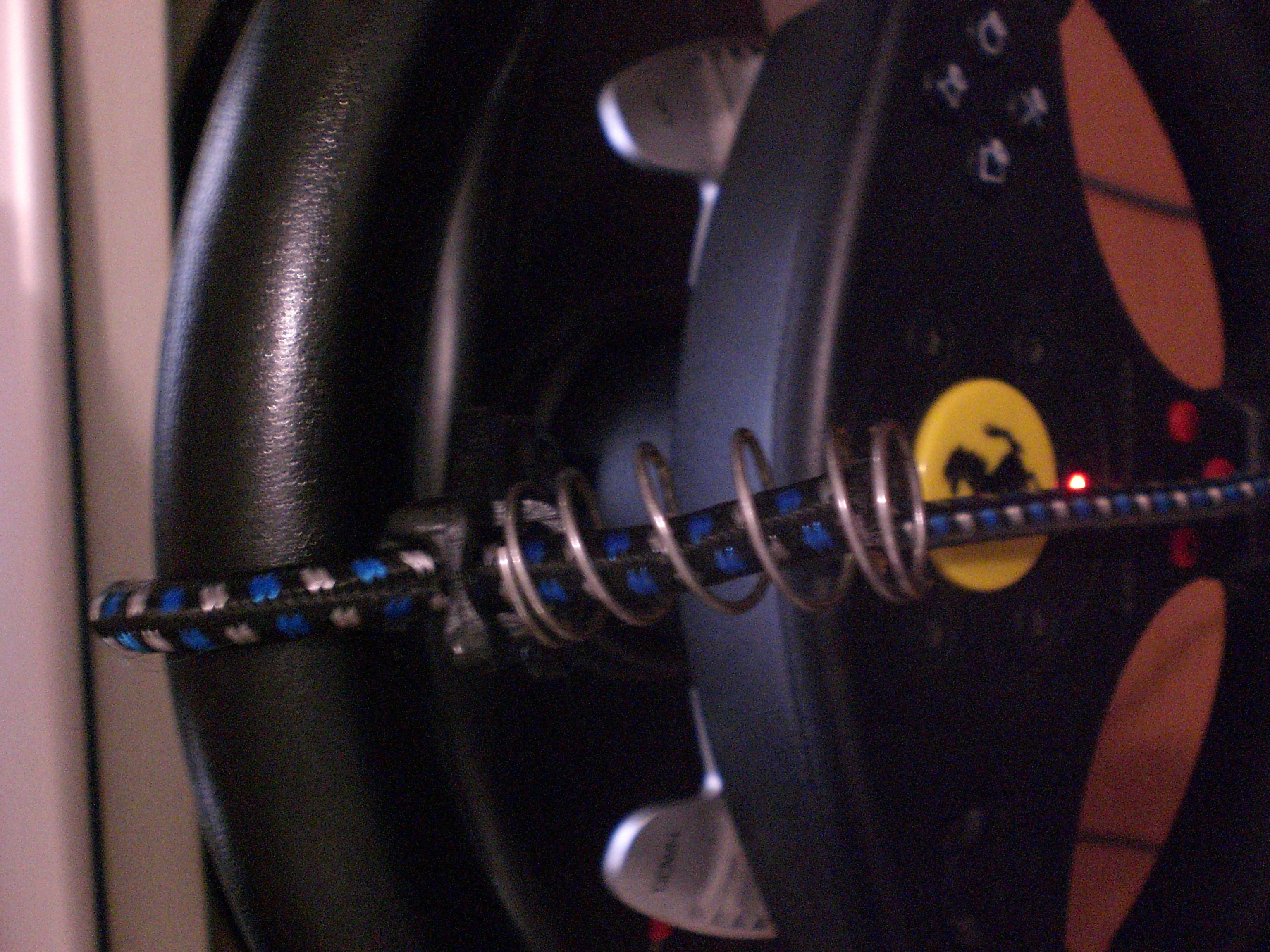 Replacement steering cord and brake spring