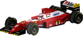 JEAN ALESI - FERRARI