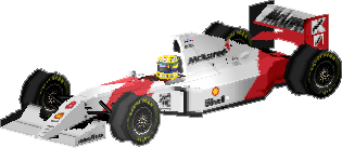 AYRTON SENNA - MCLAREN