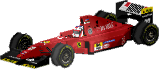 JEAN ALESI - FERRARI