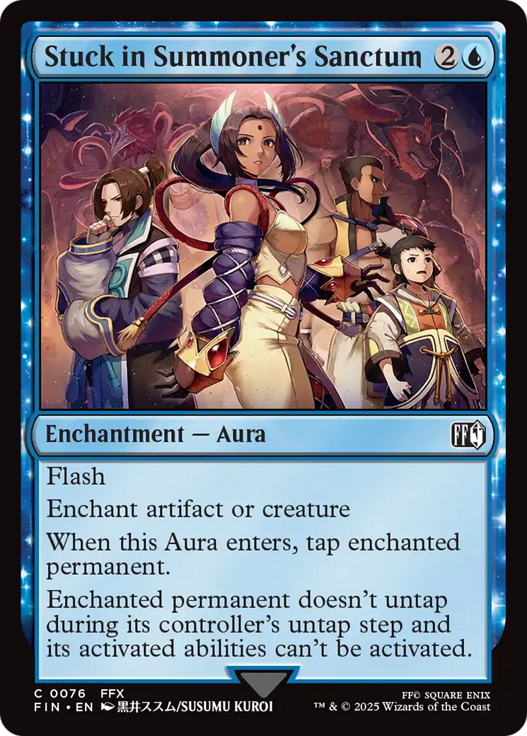 Stuck in Summoner's Sanctum