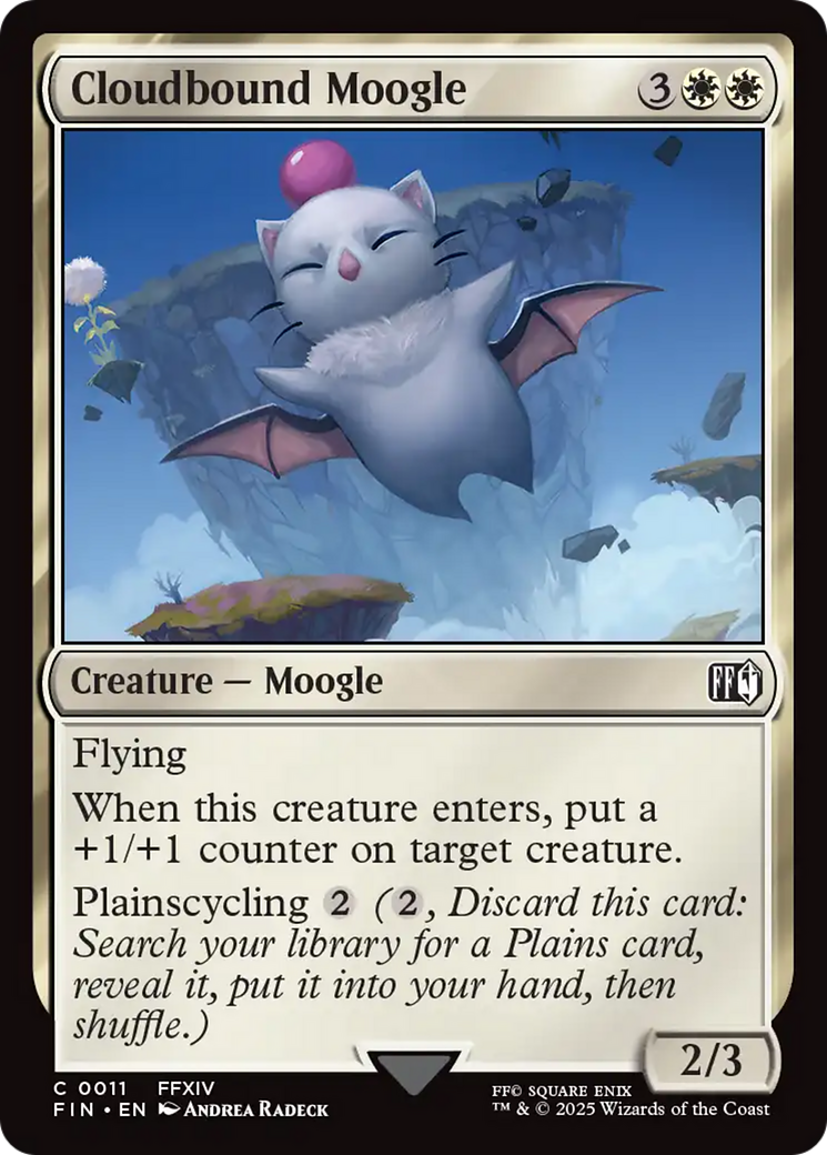 Cloudbound Moogle