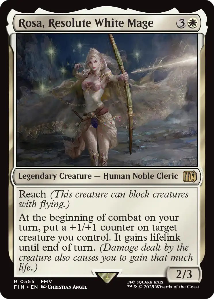 Rosa, Resolute White Mage