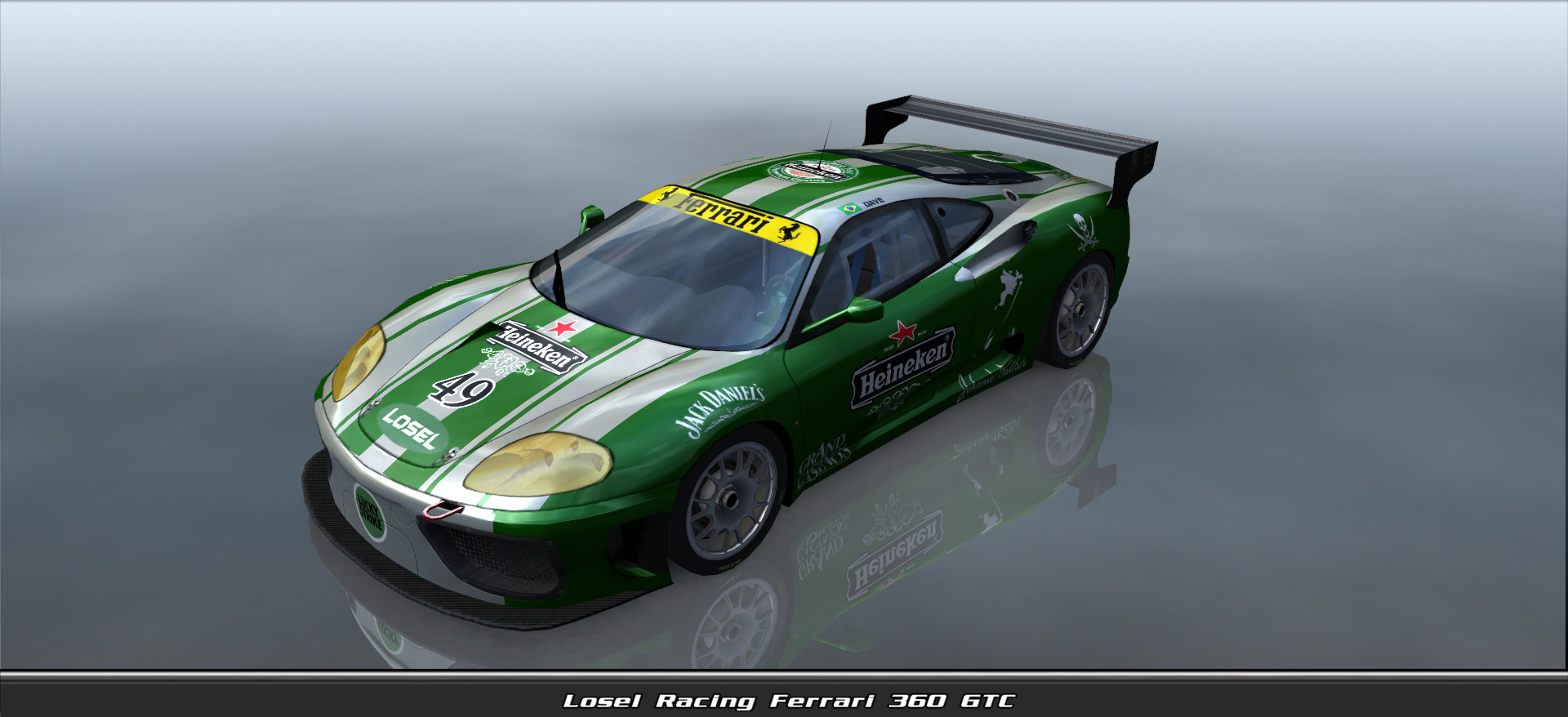 Losel Racing, Ferrari 360 Gtc #10049, Driven By Fernando Horta