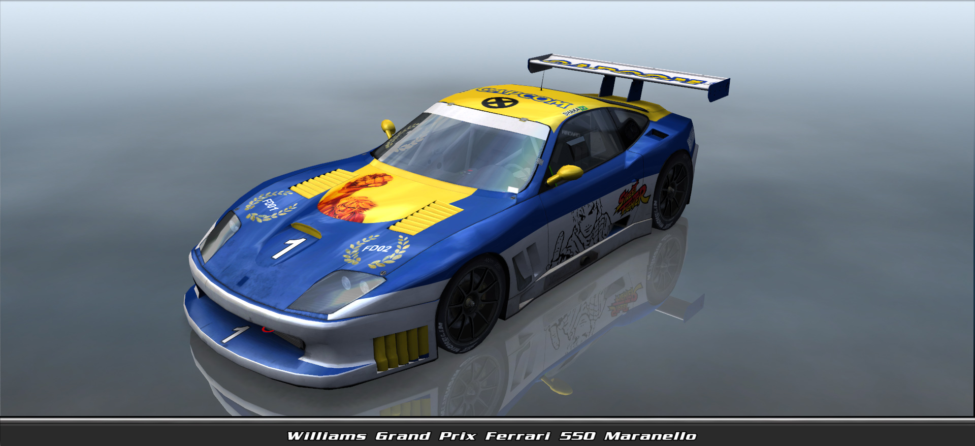 Williams Grand Prix, Ferrari 550 Maranello #10001, Driven By Fernando Horta