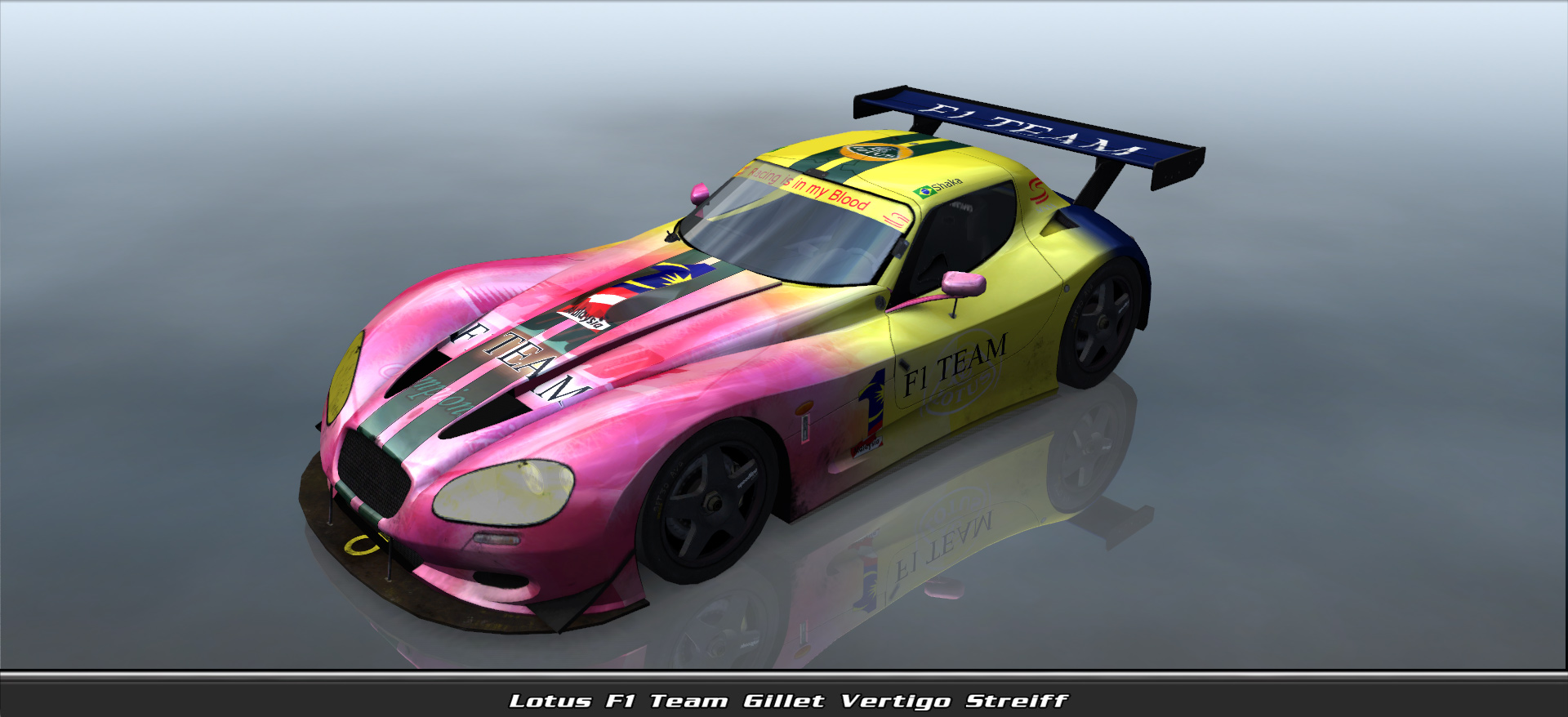 Lotus Fd Team, Gillet Vertigo #3001, Driven By Fernando Horta