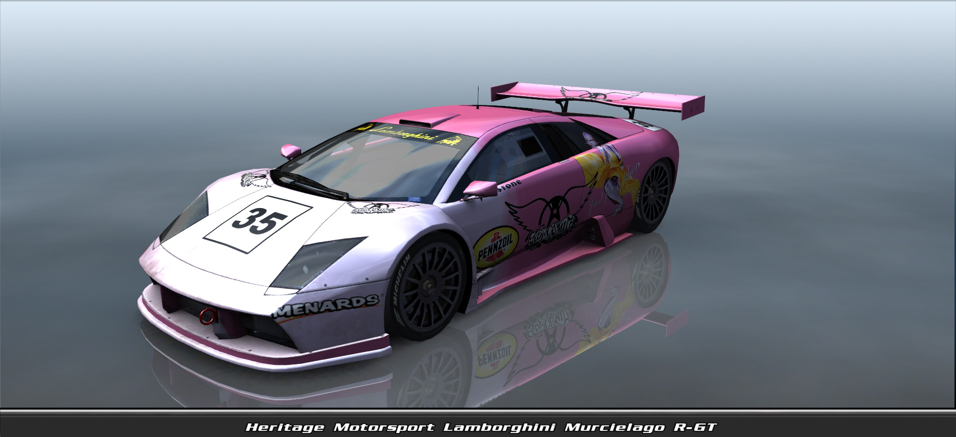 Heritage Motorsport, Lamborghini Murcielago R-gt #4035, Driven By Fernando Horta