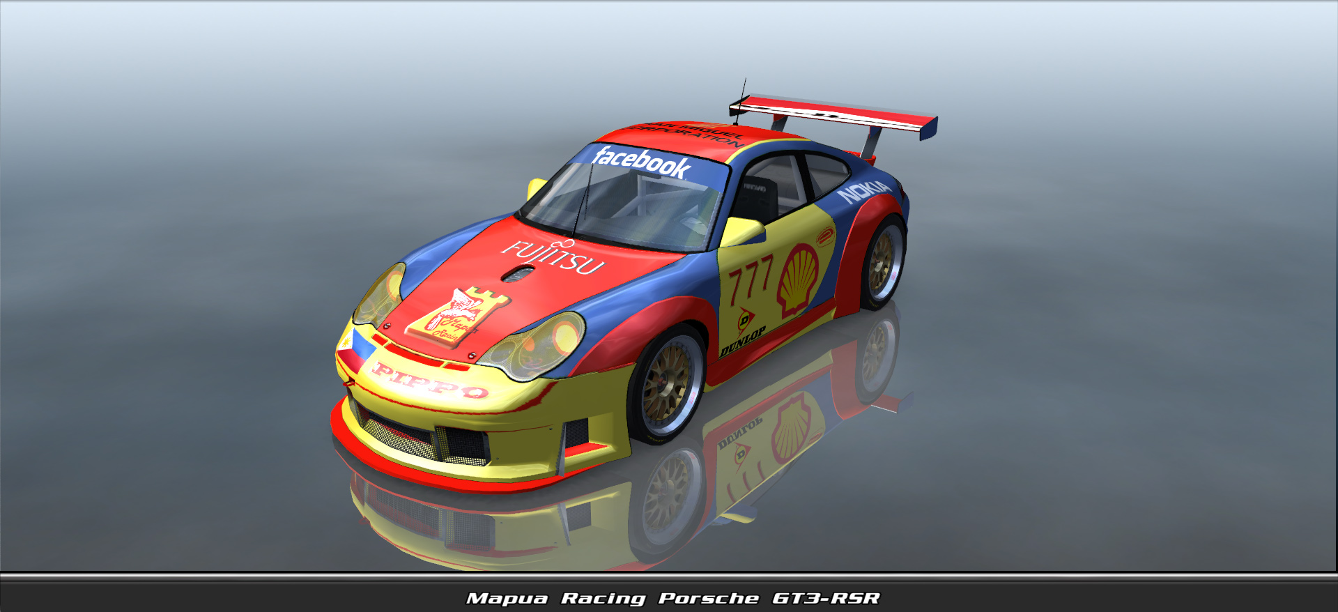 Mapua Racing, Porsche Gt3-rsr #4777, Driven By Pippo