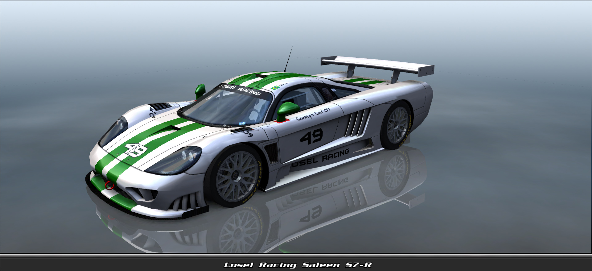 Losel Racing, Saleen S7-r #3049, Driven By Dave