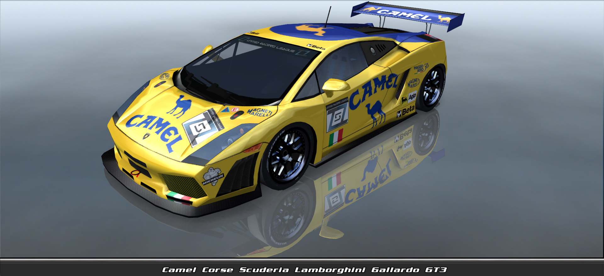 Camel Corse Scuderia, Lamborghini Gallardo Gt3 #11005, Driven By Alex Scott