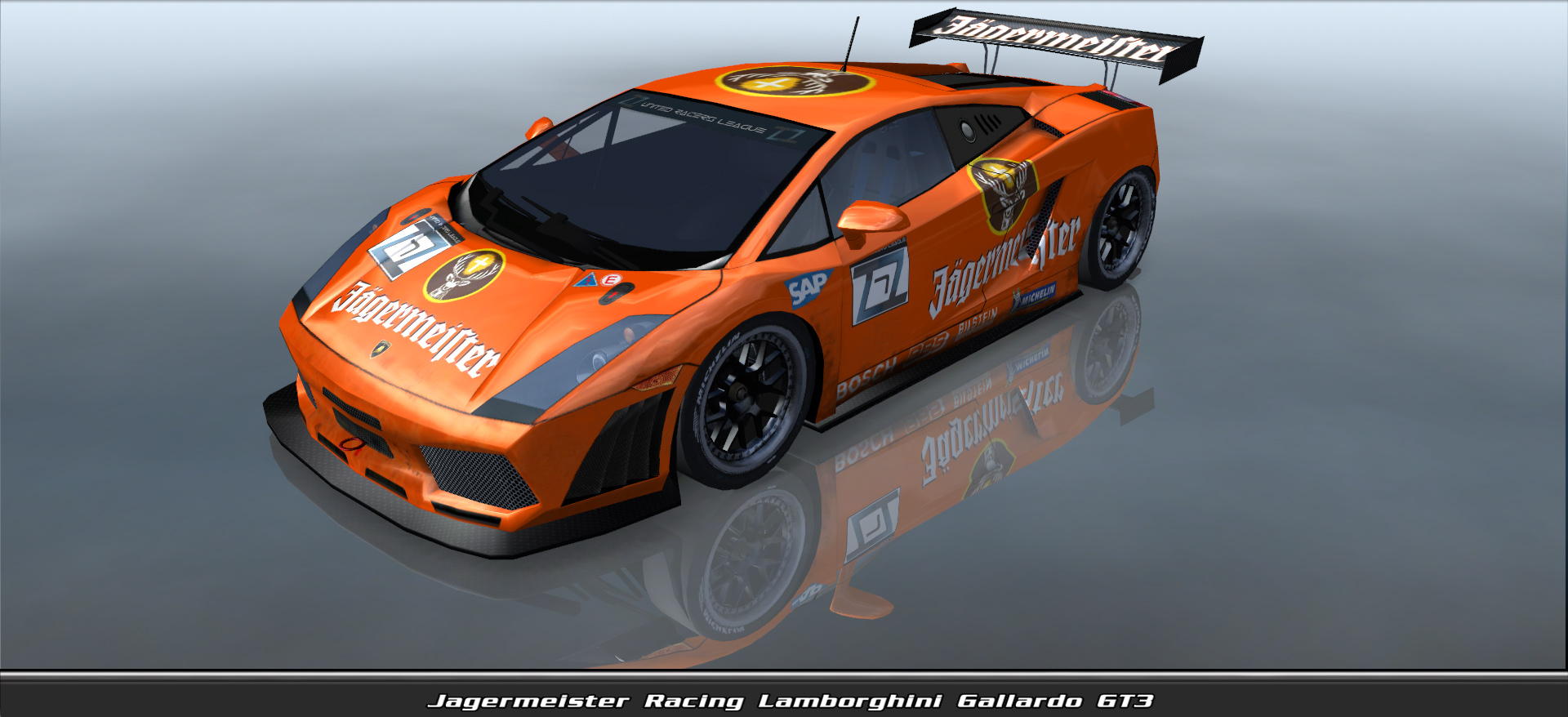 Jagermeister Racing, Lamborghini Gallardo Gt3 #11007, Driven By Alex Funnell