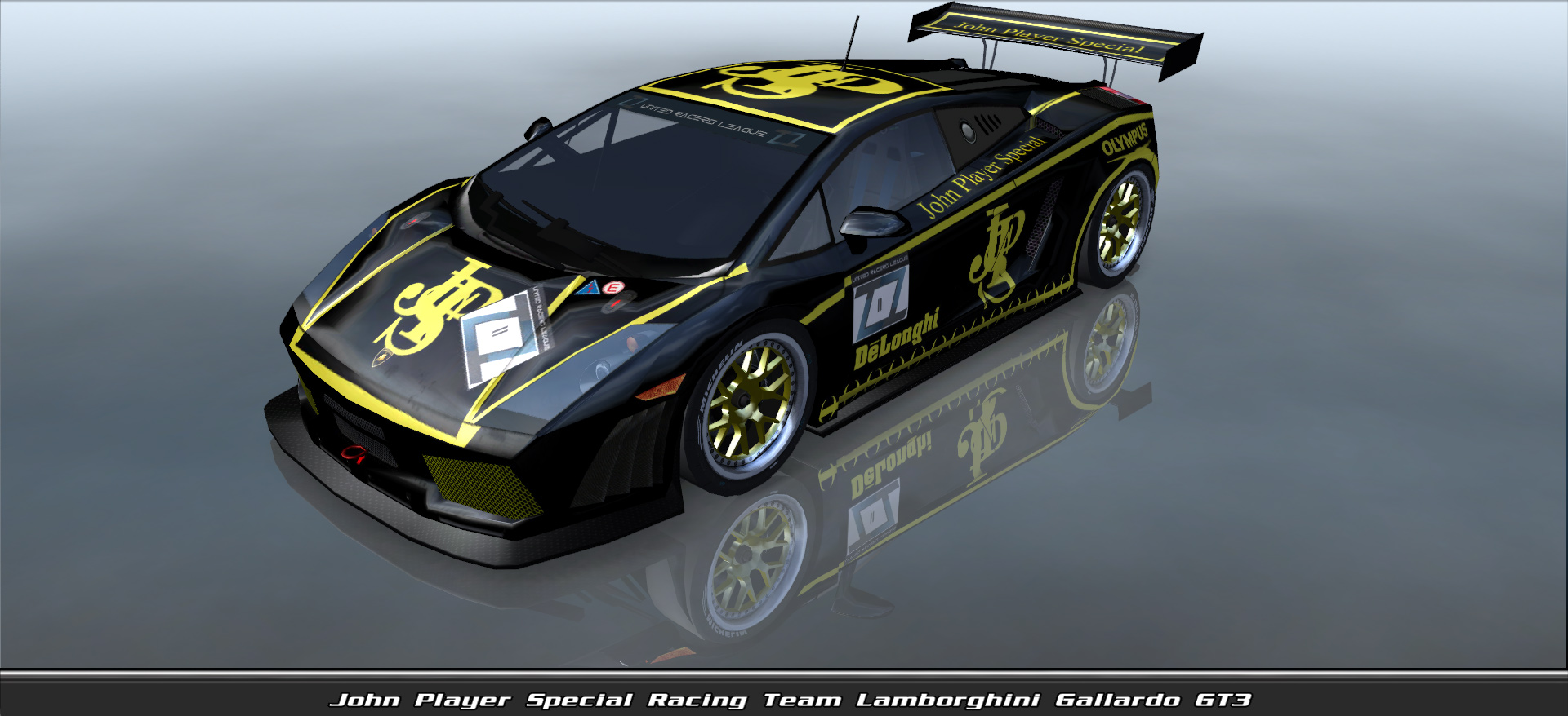 John Player Special Racing Team, Lamborghini Gallardo Gt3 #11011, Driven By Ruann Joubert