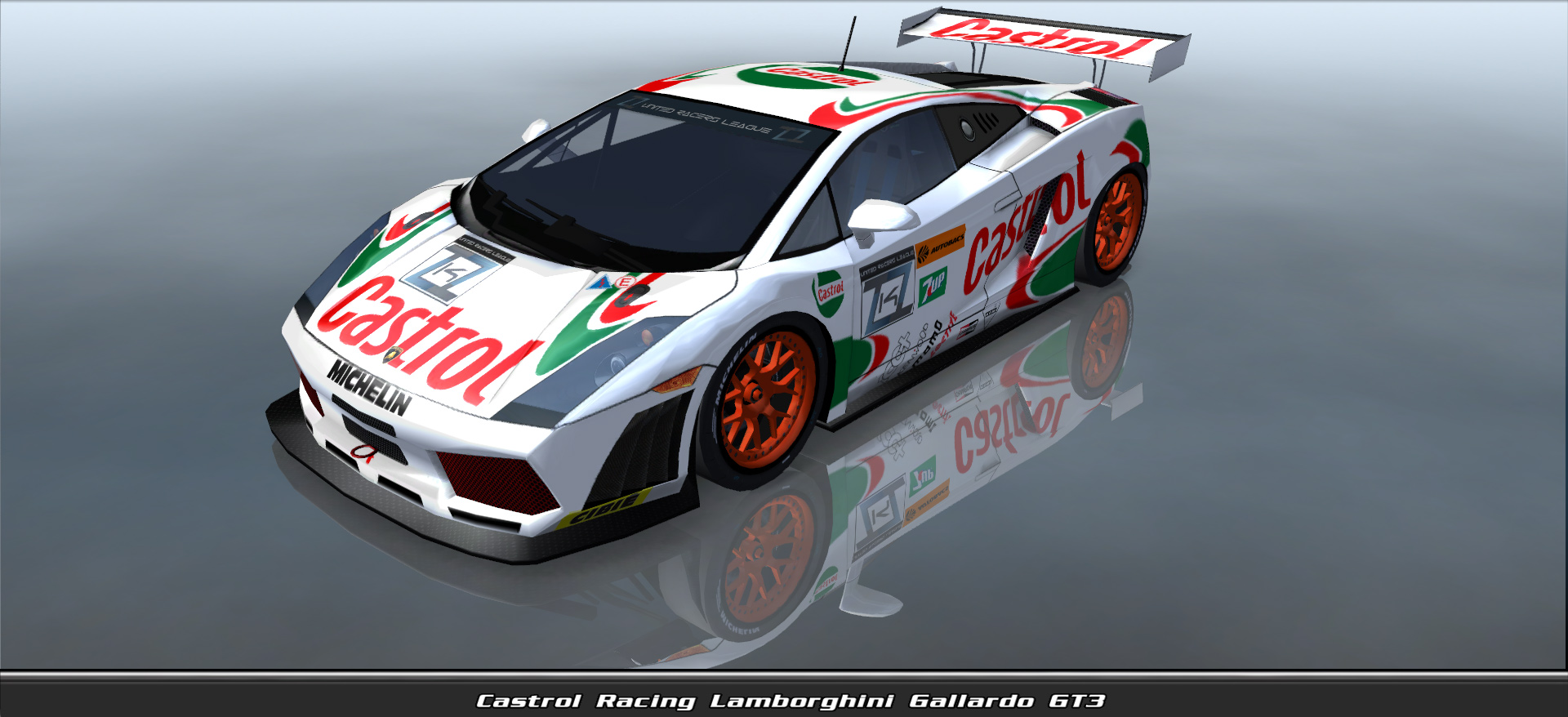 Castrol Racing, Lamborghini Gallardo Gt3 #11014, Driven By Alex Rhaan