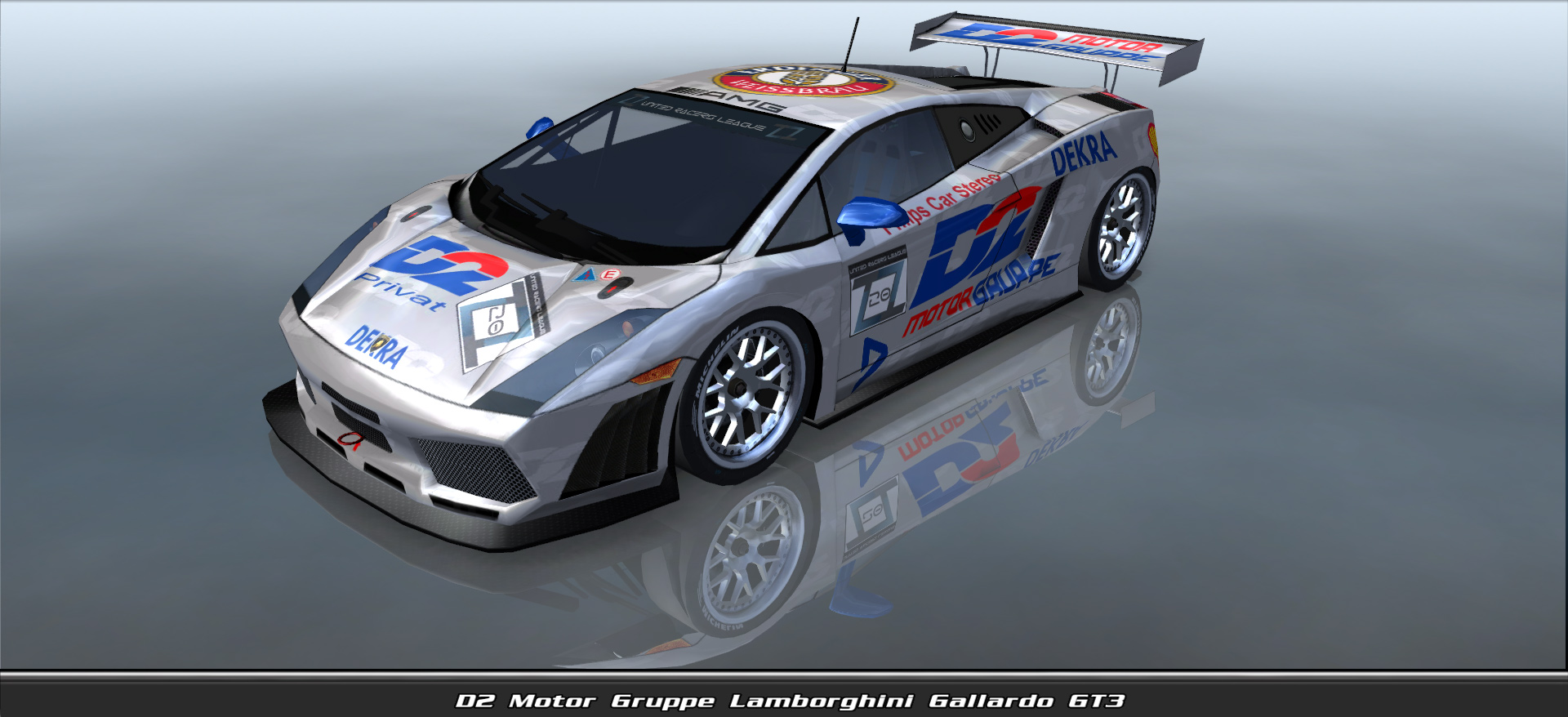 D2 Motor Gruppe, Lamborghini Gallardo Gt3 #11020, Driven By Stephan Joubert