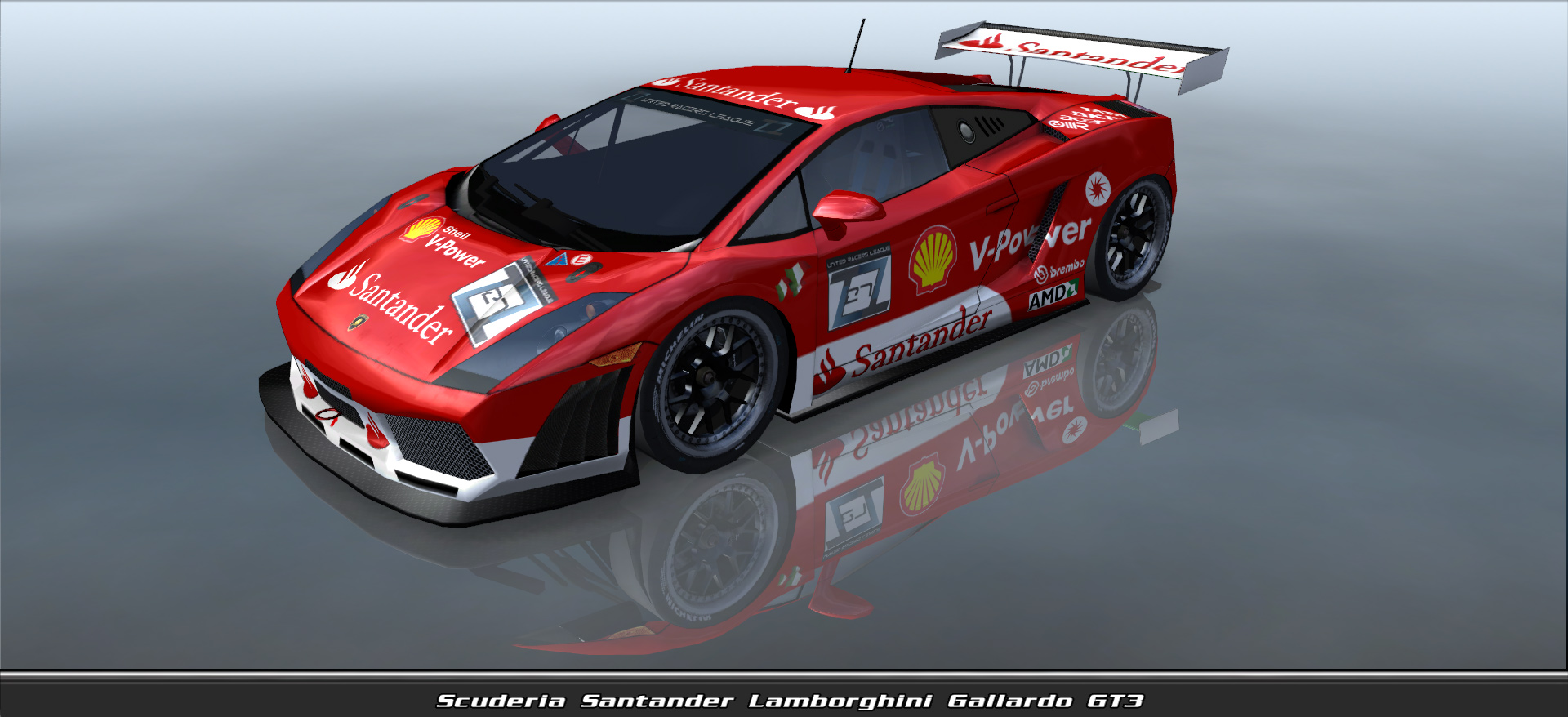 Scuderia Santander, Lamborghini Gallardo Gt3 #11027, Driven By Astennu