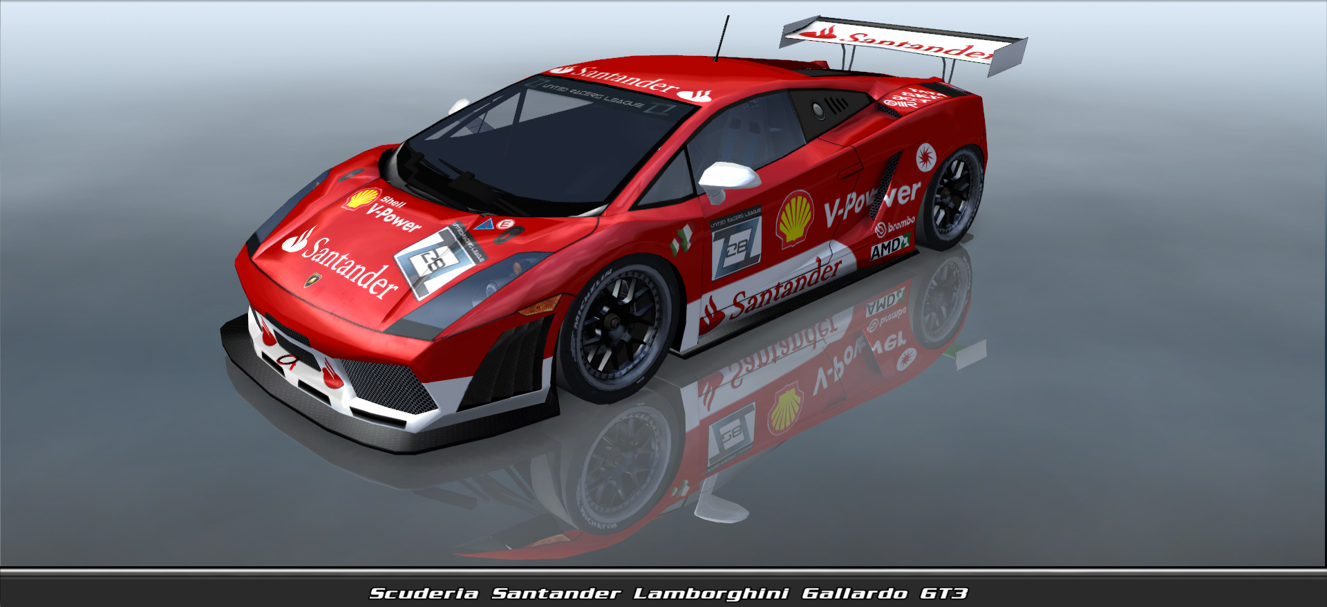 Scuderia Santander, Lamborghini Gallardo Gt3 #11028, Driven By Sam O Sullivan