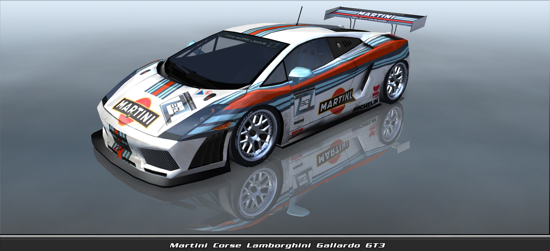 Martini Corse, Lamborghini Gallardo Gt3 #11032, Driven By United Racers League