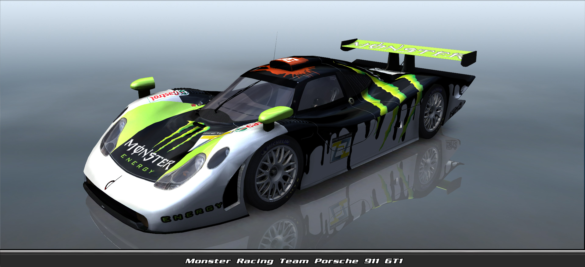 Monster Racing Team, Porsche 911 Gt1 #11007, Driven By Chronus