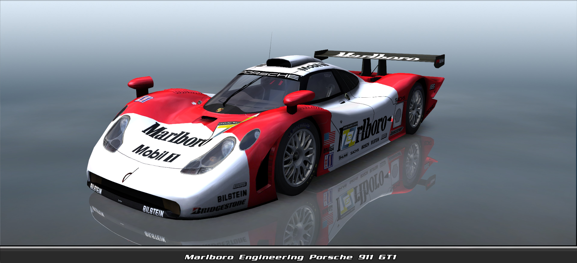 Marlboro Engineering, Porsche 911 Gt1 #11012, Driven By Rick Martin