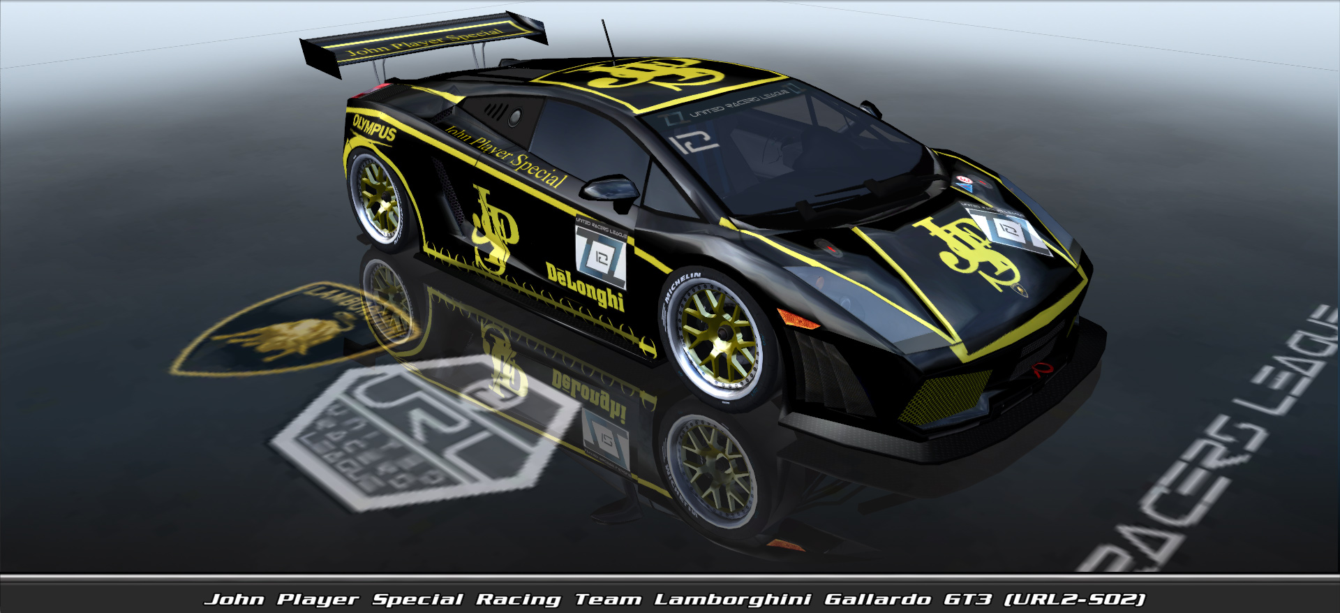 John Player Special Racing Team, Lamborghini Gallardo Gt3 (url2-s02) #12212, Driven By Ruann Joubert