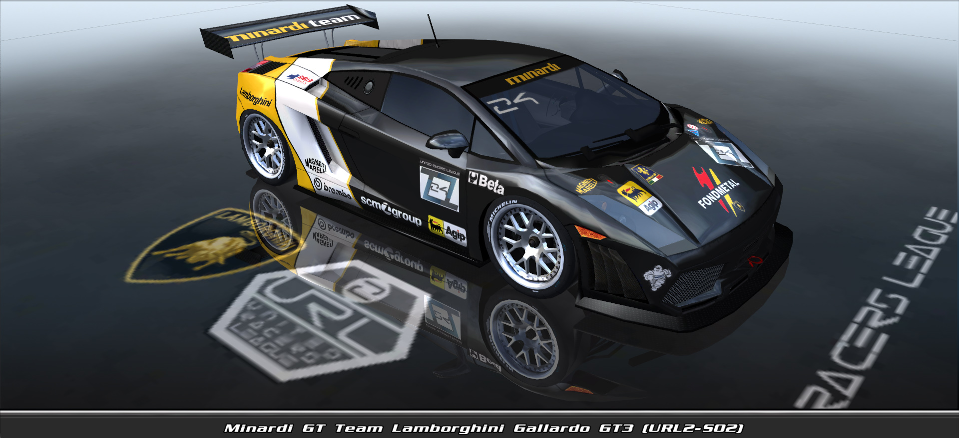 Minardi Gt Team, Lamborghini Gallardo Gt3 (url2-s02) #12224, Driven By Fernando Horta
