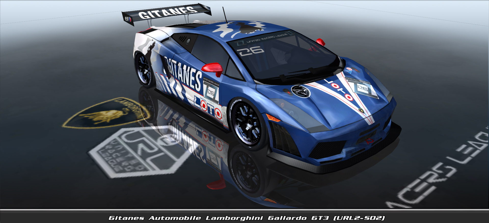 Gitanes Automobile, Lamborghini Gallardo Gt3 (url2-s02) #12226, Driven By Macphisto