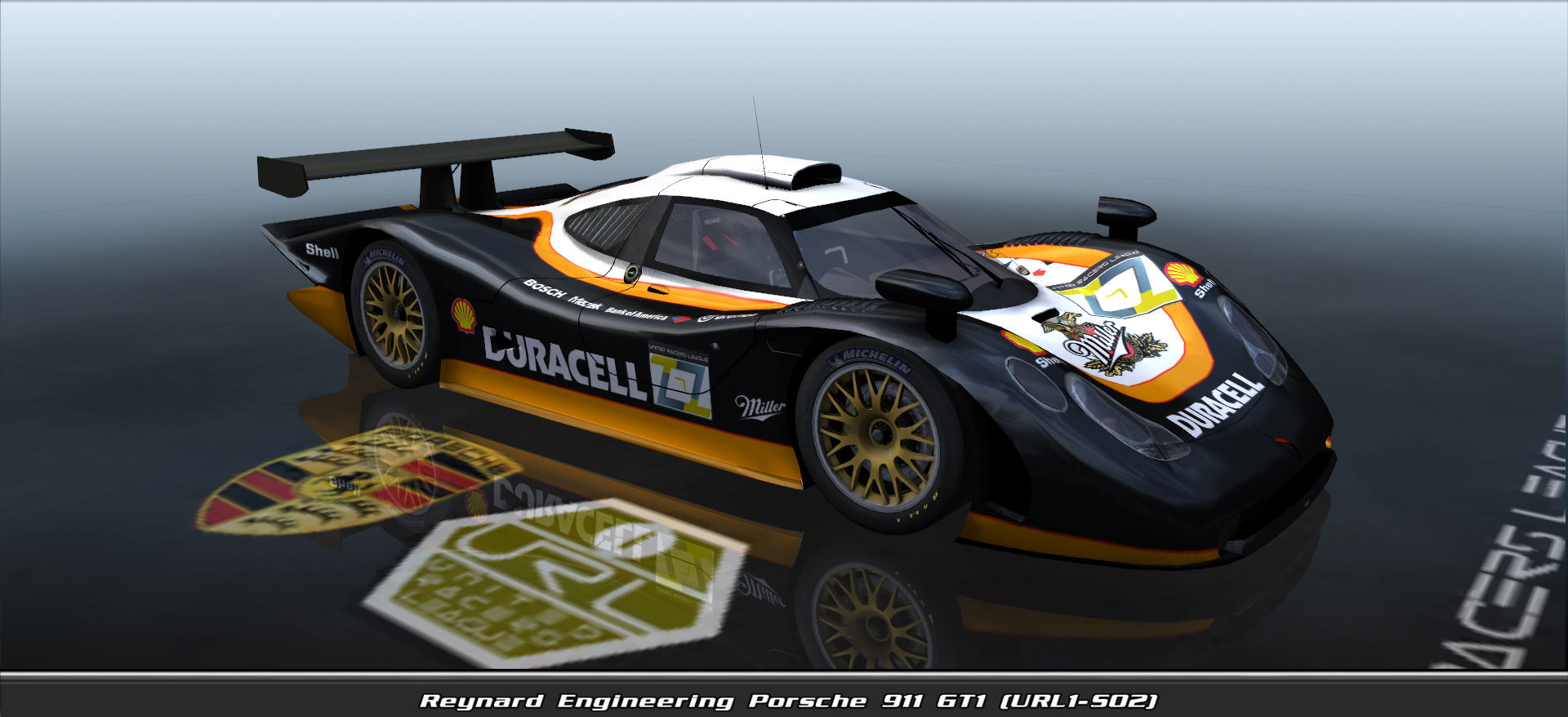 Reynard Engineering, Porsche 911 Gt1 (url1-s02) #12207, Driven By Alex Funnell