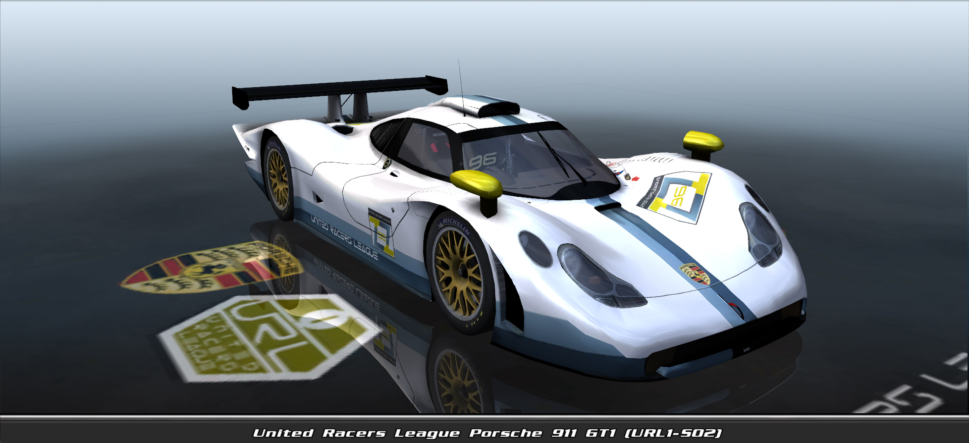 Unitedracersleague, Porsche 911 Gt1 #11000, Driven By Fernando Horta