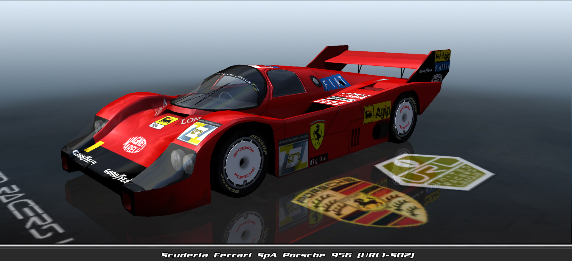 Scuderia Ferrari Spa, Porsche 956 (url1-s02) #12227, Driven By Jonesy