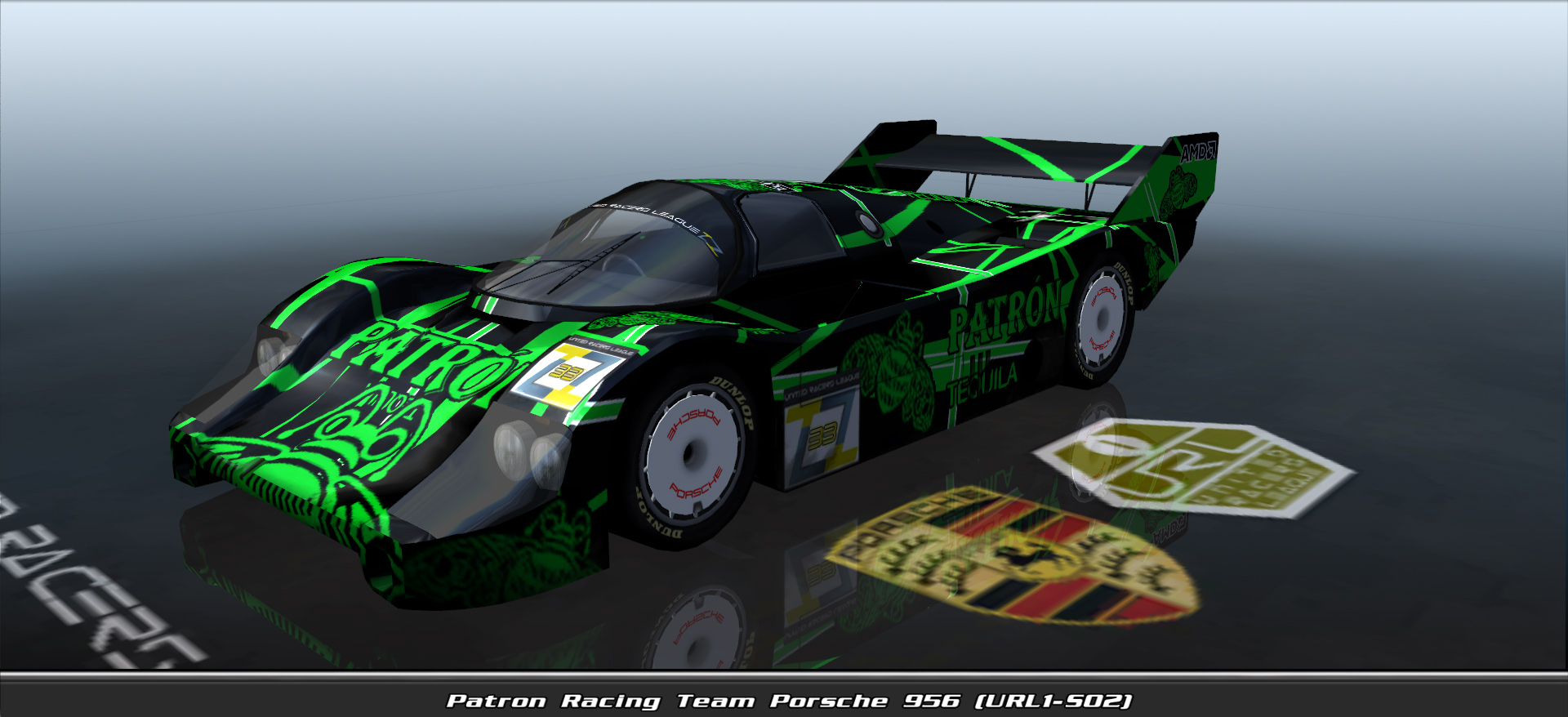 Patron Racing Team, Porsche 956 (url1-s02) #12233, Driven By Chronus