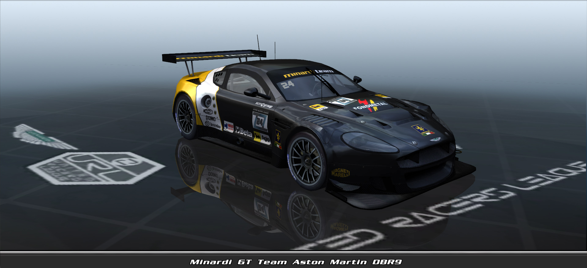 Minardi Gt Team, Aston Martin Dbr9 #3224, Driven By Stephan Joubert