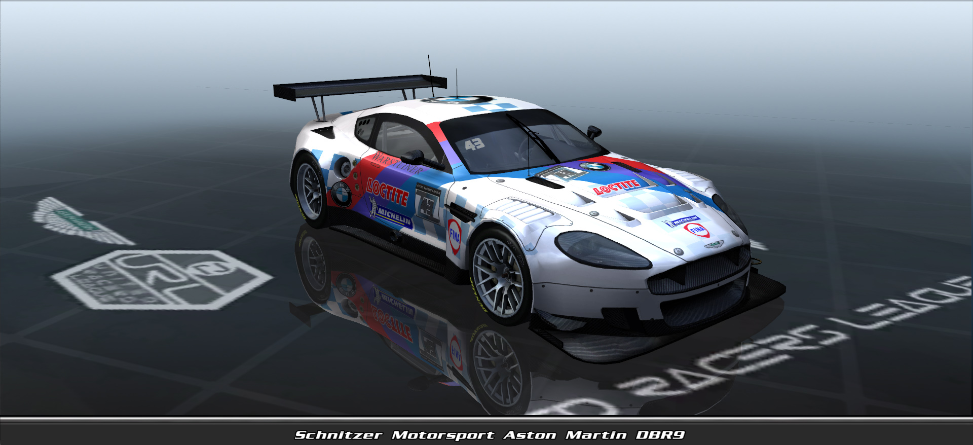 Schnitzer Motorsport, Aston Martin Dbr9 #3243, Driven By Paul Van Leusden