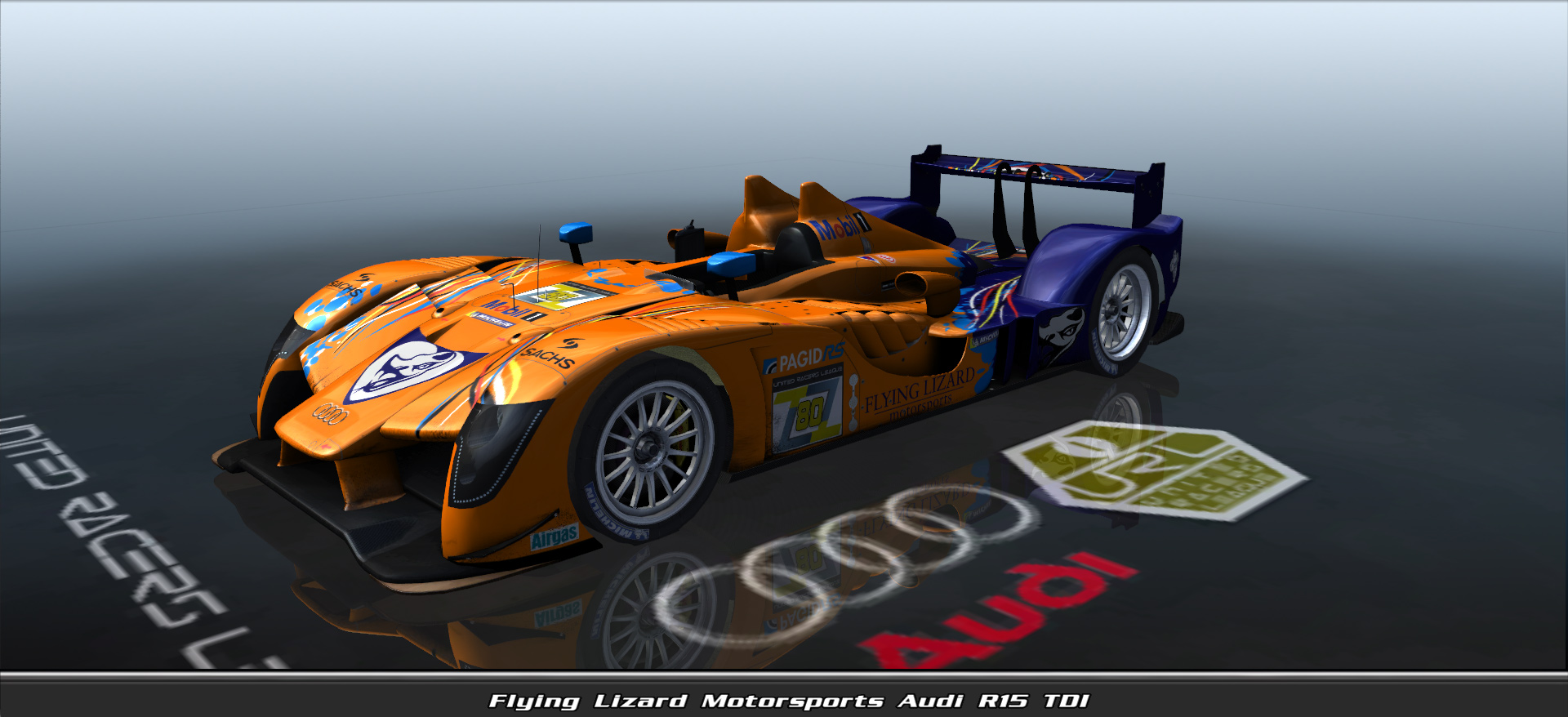 Flying Lizard Motorsports, Audi R15 Tdi #3180, Driven By 03180