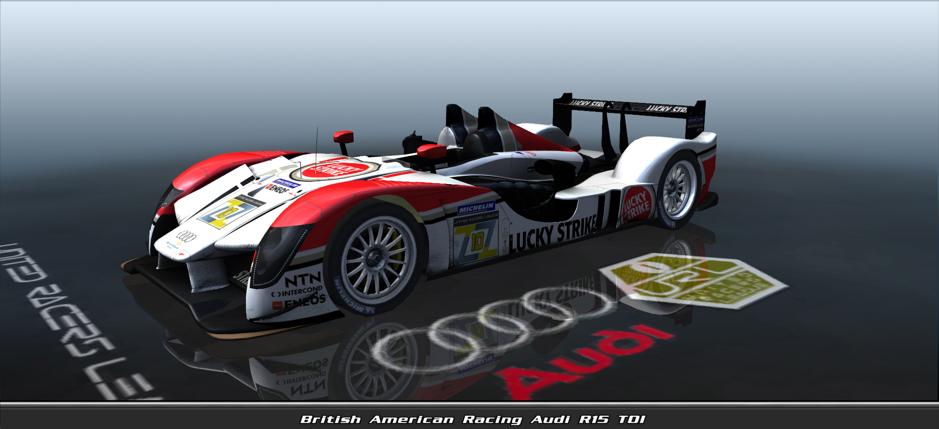 British American Racing, Audi R15 Tdi #4110, Driven By 04110