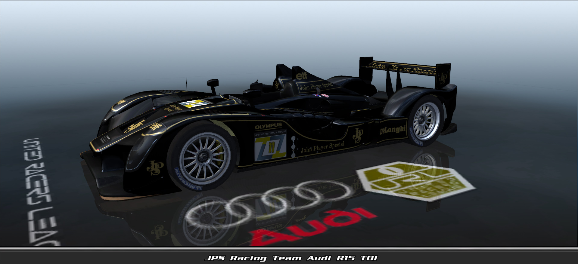 Jps Racing Team, Audi R15 Tdi #4111, Driven By Dimitrios Batzios