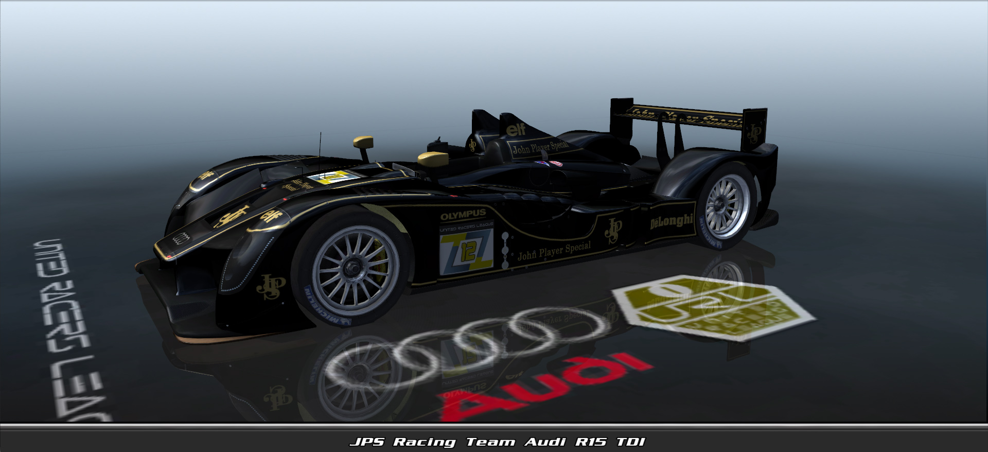 Jps Racing Team, Audi R15 Tdi #4112, Driven By 04112
