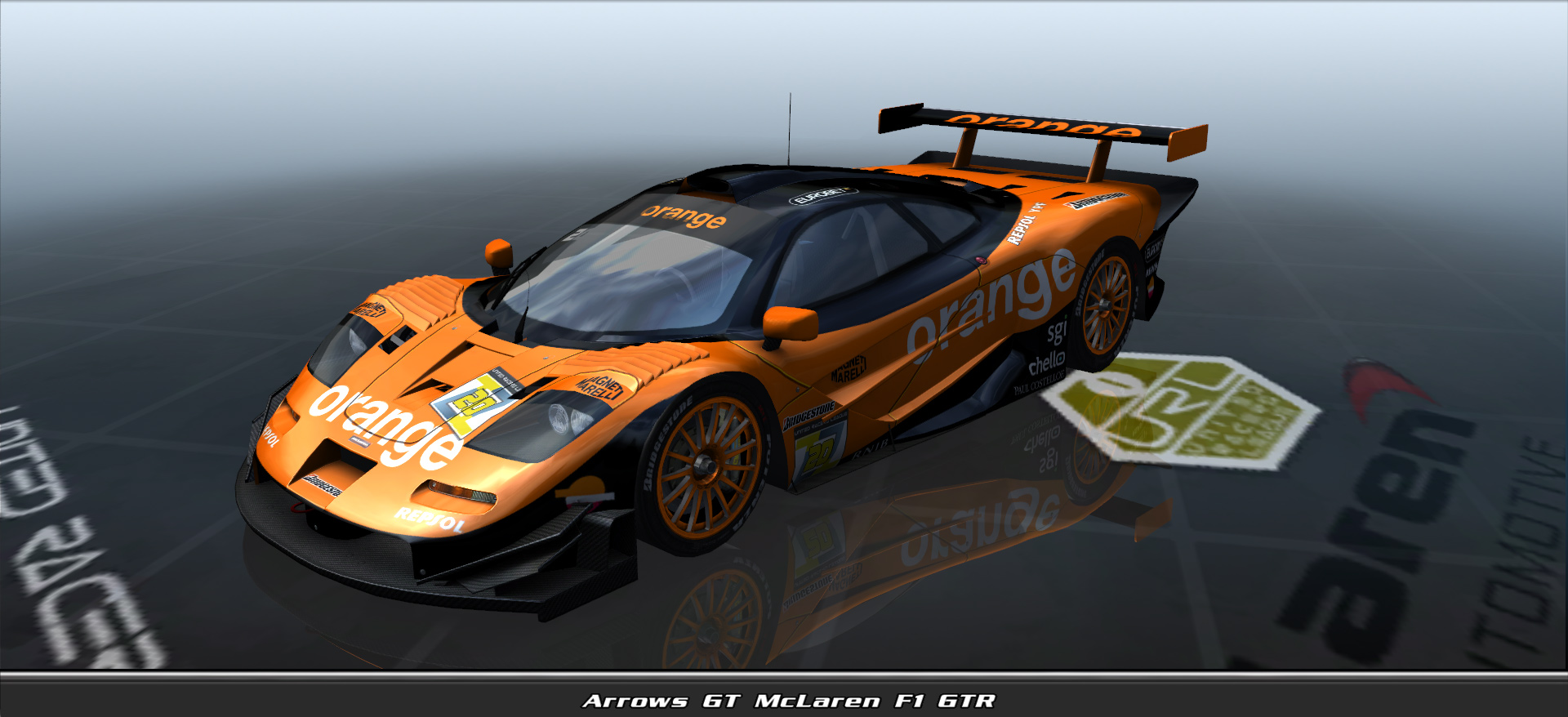 Arrows Gt, Mclaren F1 Gtr #4120, Driven By Arjen De Jonge