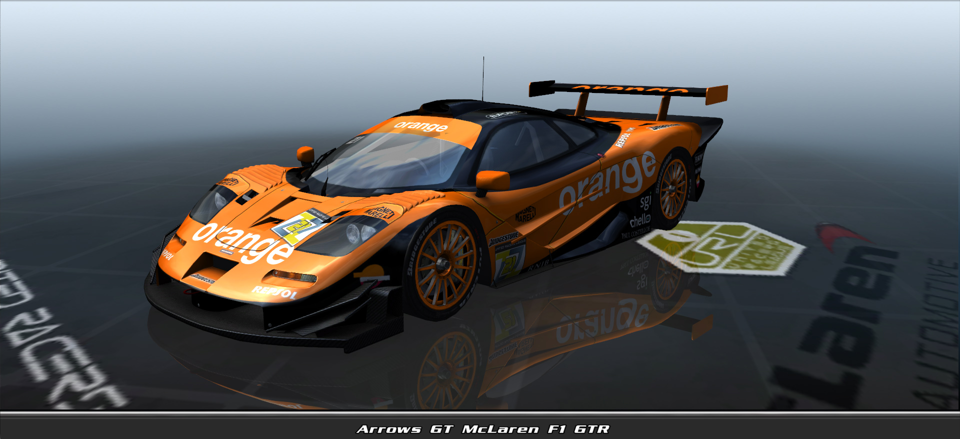 Arrows Gt, Mclaren F1 Gtr #4121, Driven By Alex Funnell