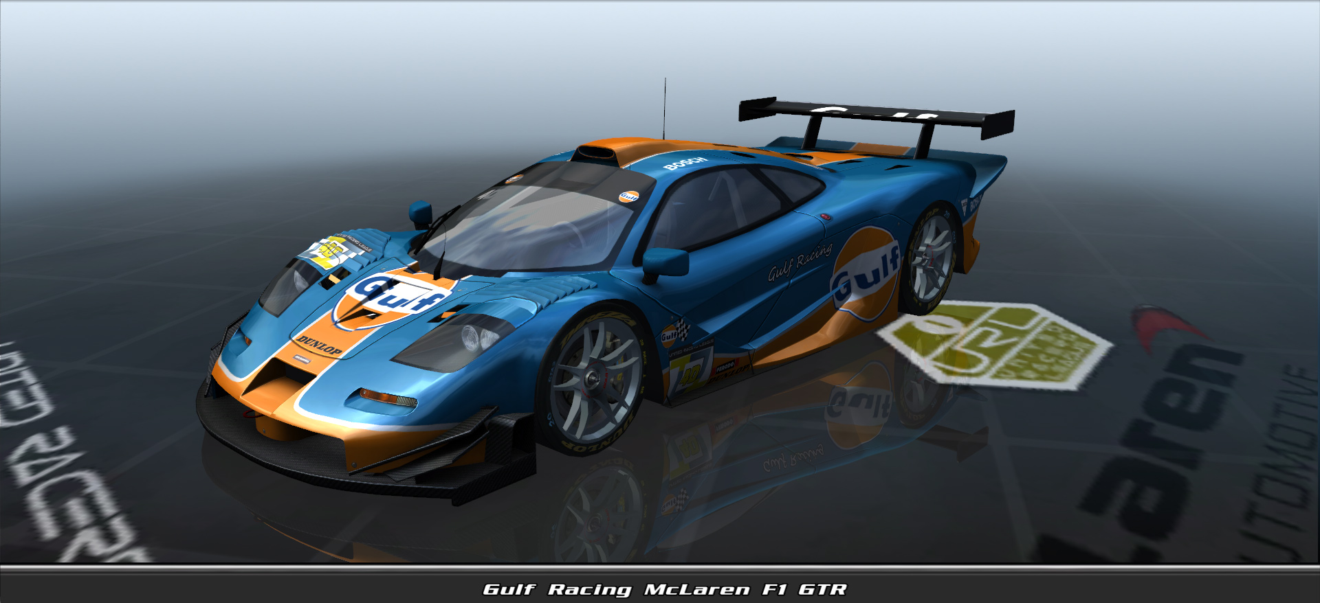 Gulf Racing, Mclaren F1 Gtr #4140, Driven By 04140