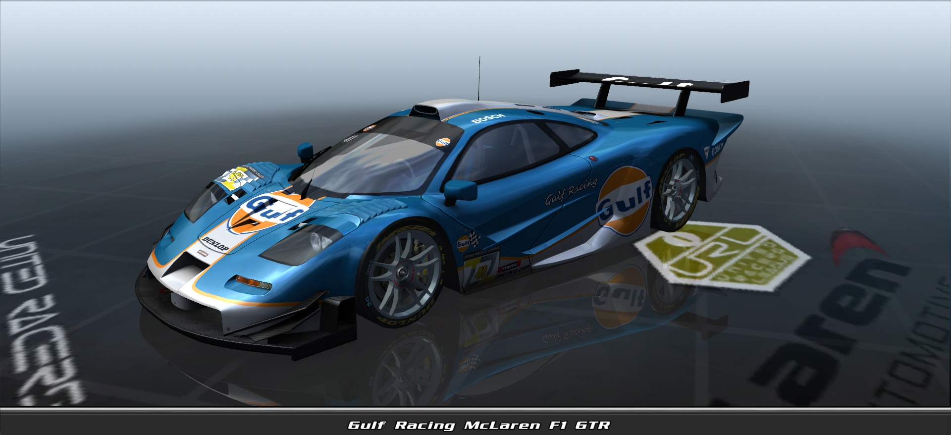 Gulf Racing, Mclaren F1 Gtr #4141, Driven By 04141