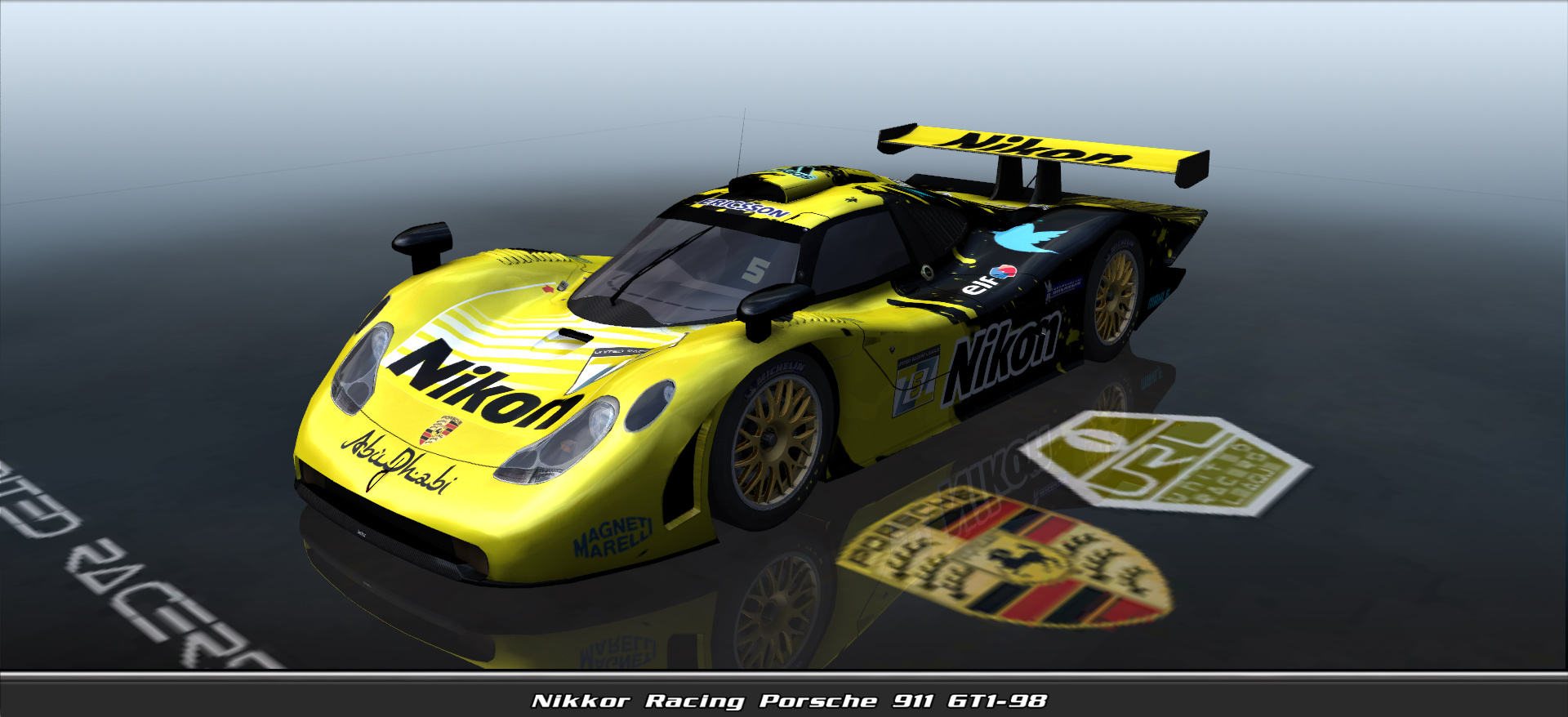 Nikkor Racing, Porsche 911 Gt1-98 #4105, Driven By Fernando Horta