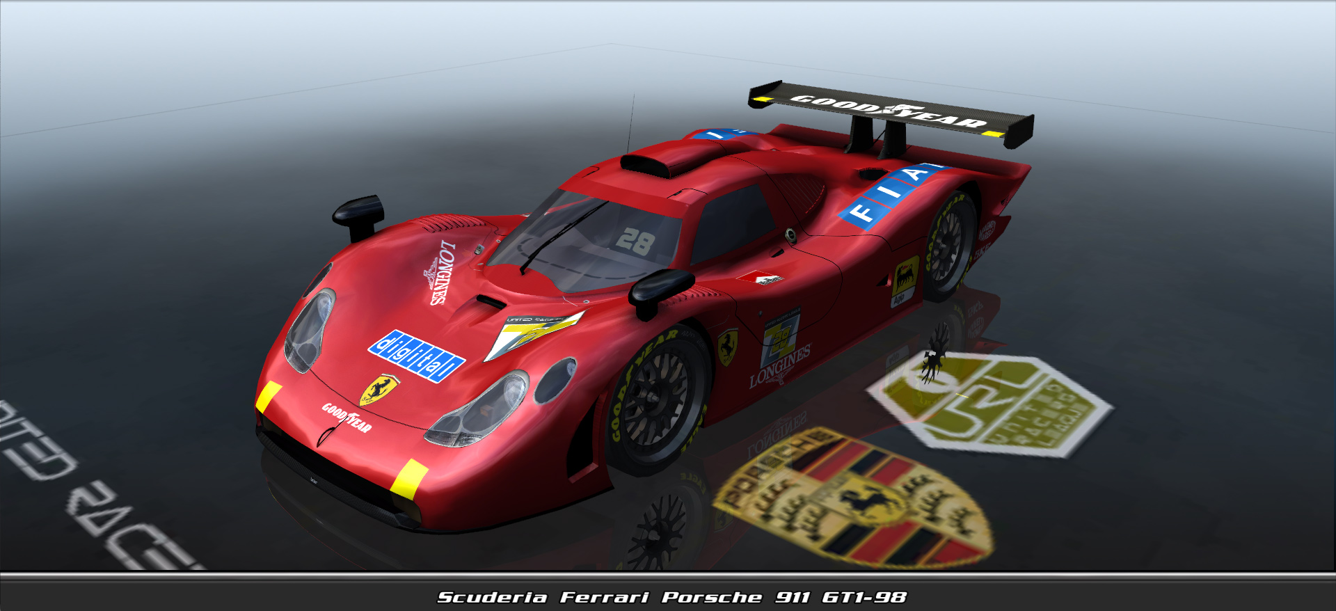 Scuderia Ferrari, Porsche 911 Gt1-98 #4128, Driven By Sam O Sullivan