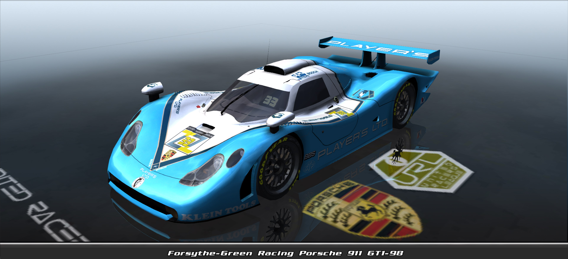 Forsythe-green Racing, Porsche 911 Gt1-98 #4133, Driven By 04133