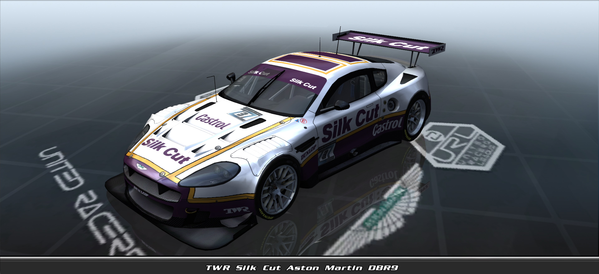 Twr Silk Cut, Aston Martin Dbr9 #4203, Driven By Alex Scott