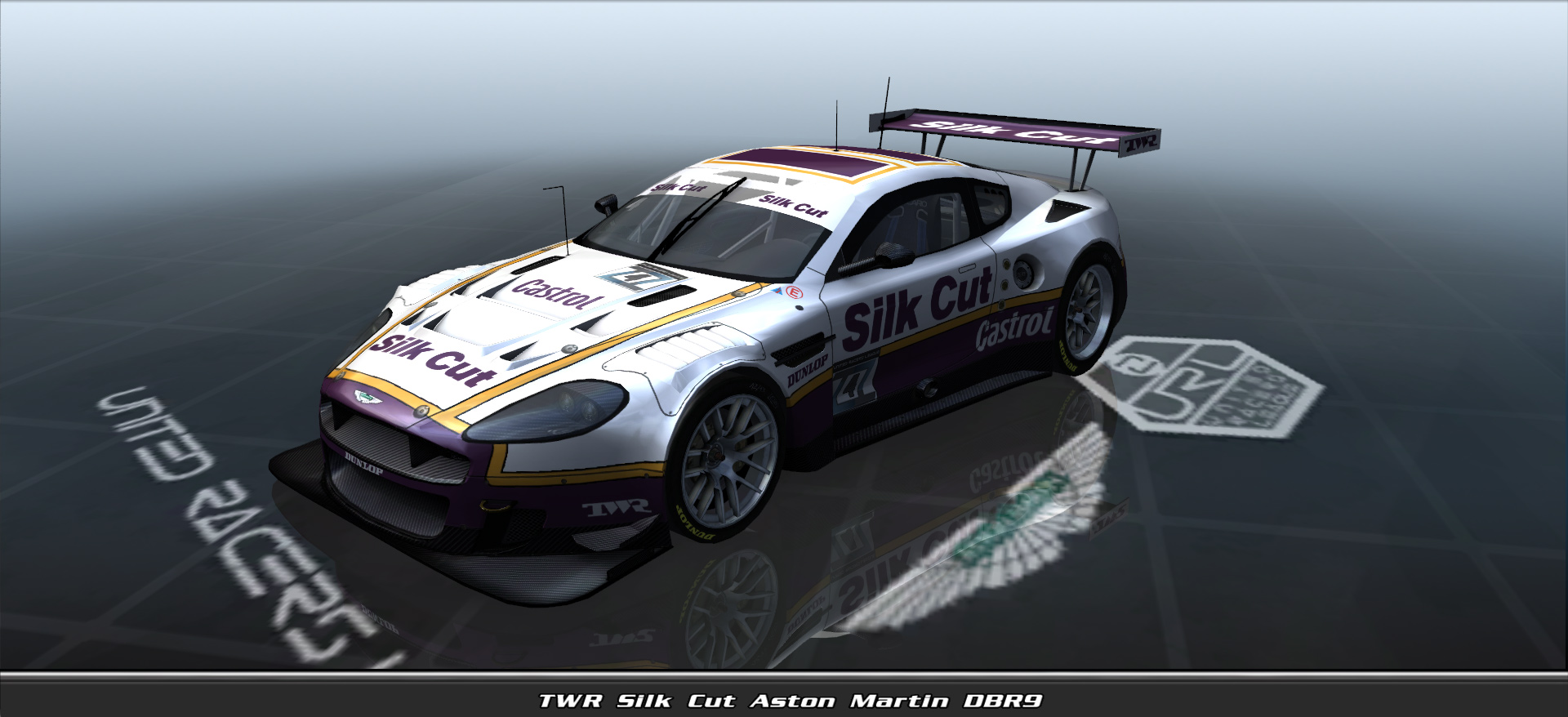 Twr Silk Cut, Aston Martin Dbr9 #4204, Driven By Martyn Breed